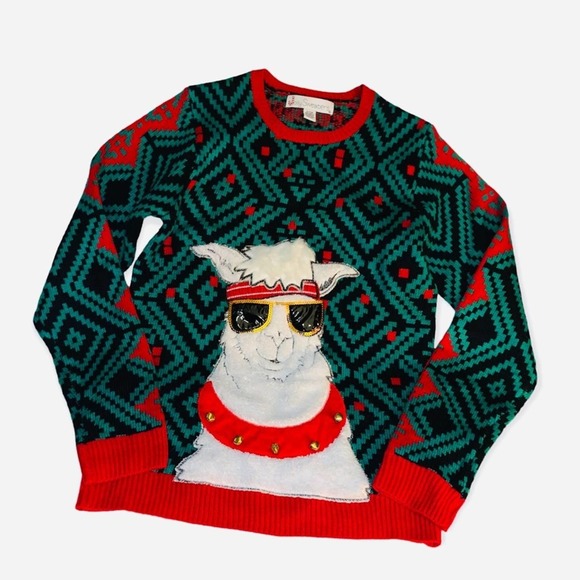 Ugly Christmas Sweater Lama size Small - Picture 7 of 8